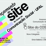 Curso de Comunicação Social lança sua página no site da Ufal