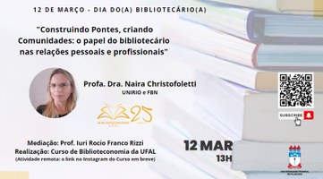 12 de março: Dia do Bibliotecário