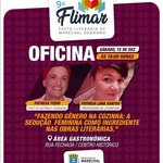 Alunas do Curso de Biblioteconomia participam da 9ª FLIMAR ALAGOAS
