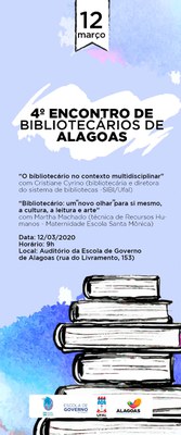 Convite Dia do Bibliotecário 12/03/2020