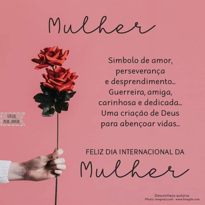 Feliz Dia Internacional da Mulher - AnoregAnoreg