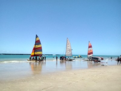 O mar de Maceió