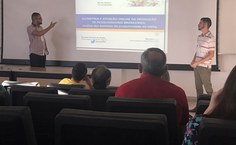 Prof. Ronaldo Ferreira de Araujo (UFAL) e Marcelo Alves (UFF).