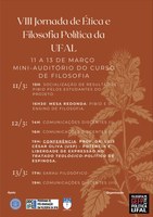 VII Jornada de Ética e Filosofia Política da UFAL