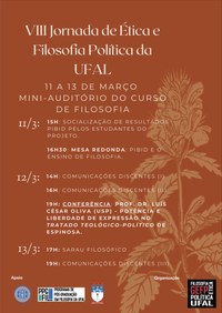 VII Jornada de Ética e Filosofia Política da UFAL