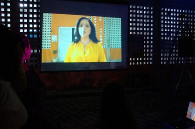 Lançamento do vídeo promocional da campanha durante o FEST4