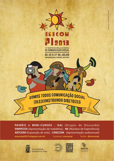 Cartaz Enecom Piauí 2013