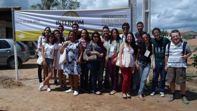 Professores e alunos do Cos/Ufal no Intercom Nordeste 2013
