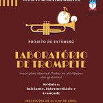 Inscrições para o Laboratório de Trompete de Alagoas