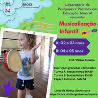 Oficina de Musicalização Infantil 2024