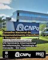 CNPq financia o VIII Seminário Internacional de Informação, Tecnologia e Inovação (SITI) em Alagoas