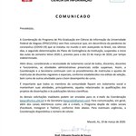 Comunicado de suspensão de atividades - COVID-19