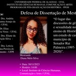 Defesa de Dissertação - Diana Melo Silva