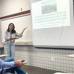 Aluna do PPGCOM-Ufal apresenta pesquisa sobre desinformação na CPI do MST durante o Coninter 2025