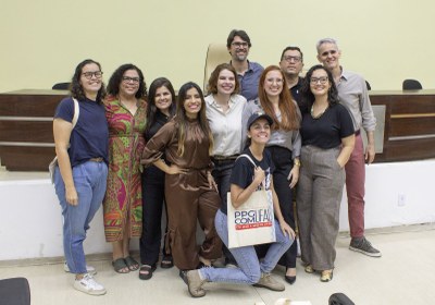 Docentes e discentes do PPGCOM-Ufal se encontram na semana inaugural do novo curso Docentes e discentes do PPGCOM-Ufal se encontram na semana inaugural do novo curso