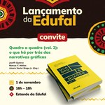 Professor do PPGCOM-Ufal lança coletânea sobre o poder das narrativas gráficas na 11ª Bienal do Livro de Alagoas