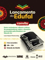 Professoras do PPGCOM-Ufal lançam obra sobre o desastre da Braskem durante a Bienal Internacional do Livro de Alagoas Professoras do PPGCOM-Ufal lançam obra sobre o desastre da Braskem durante a Bienal Internacional do Livro de Alagoas