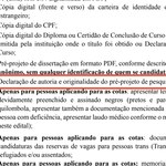 Seleção 2027: PPGCOM-Ufal esclarece informação sobre documentação exigida no edital