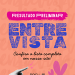Resultado Preliminar da avaliação das entrevistas