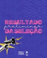 Resultado preliminar da Seleção 2025