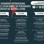 I Seminário Internacional: "Crises" e atualidade do pensamento crítico na América Latina