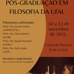 VII Encontro do Programa de Pós-Graduação em Filosofia da UFAL