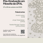 VIII Encontro do Programa de Pós-Graduação em Filosofia da UFAL