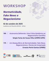 Workshop de Normatividade, Fake News e Negacionismo
