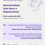 Workshop de Normatividade, Fake News e Negacionismo